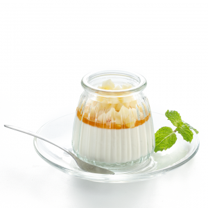 Cinnamon Apple Panna Cotta