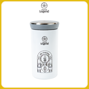 Bình Giữ Nhiệt Trung Nguyên Legend Màu Trắng - 350ml (Yêu Thương)